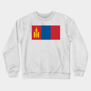 Flag of Mongolia Crewneck Sweatshirt